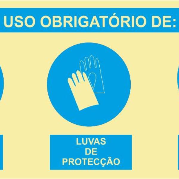 Sinal Composto - Vinil 600x300mm