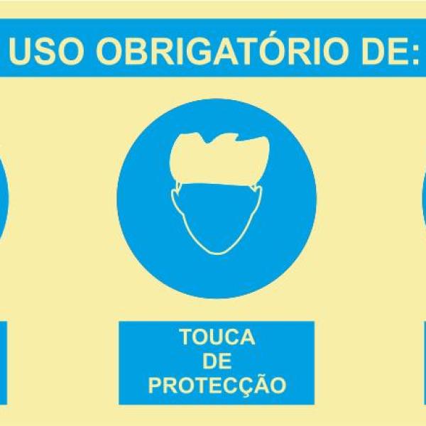 Sinal Composto - Vinil 600x300mm