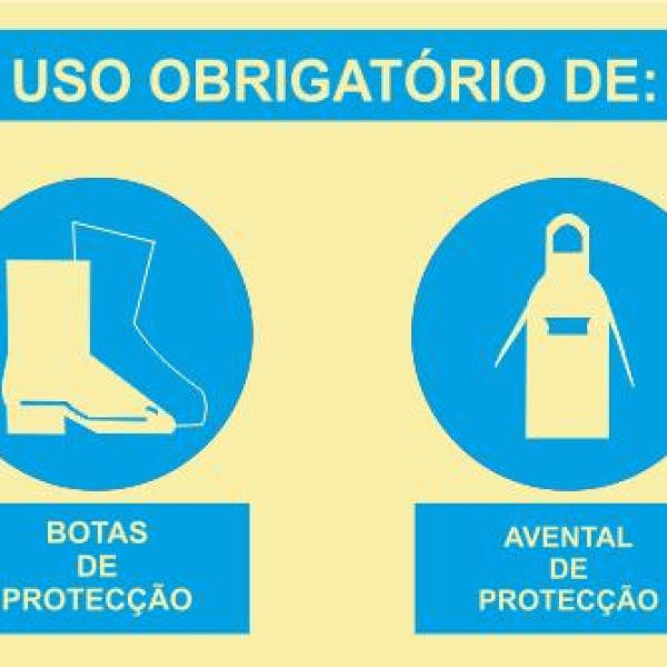 Sinal Composto - Vinil 800x300mm