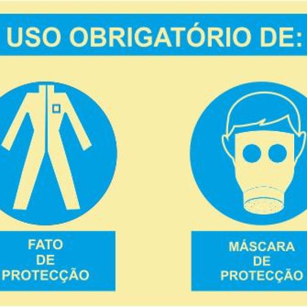 Sinal Composto - Vinil 800x300mm