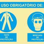 Sinal Composto - Fotoluminescente 1F. 1200x400mm