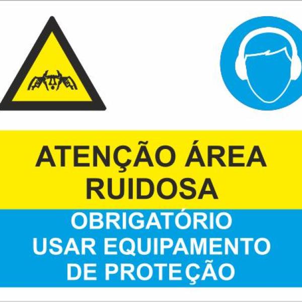 Sinal Composto - PVC Opaco 400x300mm