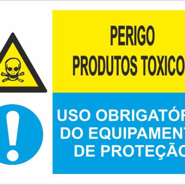 Sinal Composto - PVC Opaco 400x300mm