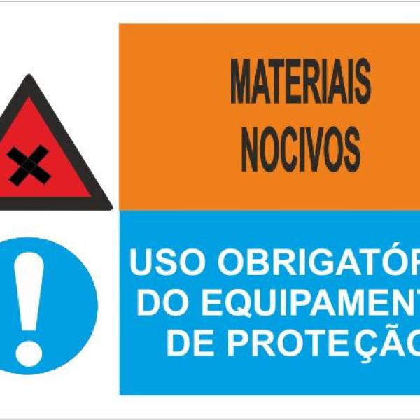 Sinal Composto - Fotoluminescente 2F. fiz. (90º com a Parede) 400x300mm