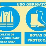Sinal Composto - Vinil 800x300mm