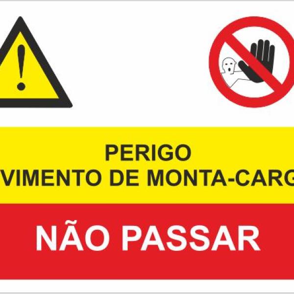 Sinal Composto - Fotoluminescente 1F. 400x300mm