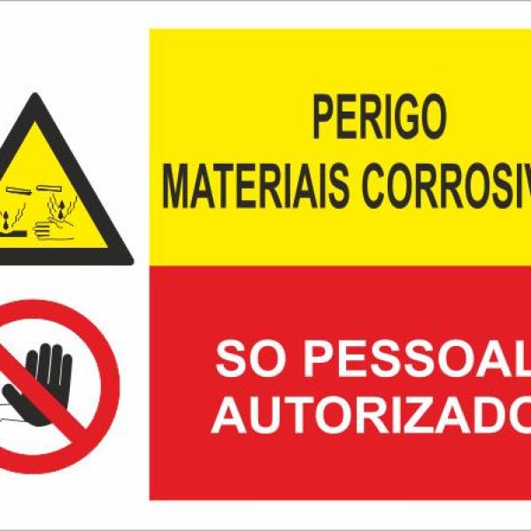 Sinal Composto - Vinil 400x300mm