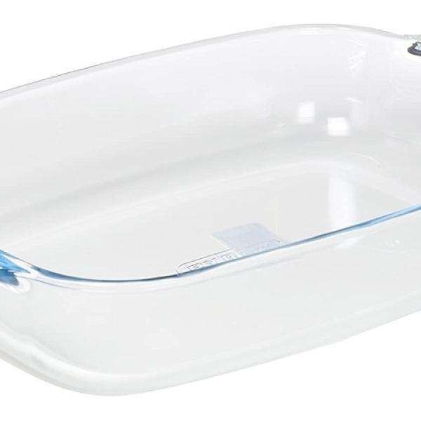 Assadeira Transparente 30x20 (Vidro Temperado) - PYREX
