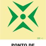 Sinais da Marinha - PVC Opaco 300x300mm