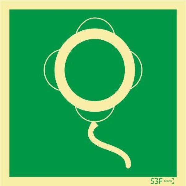 Sinais da Marinha - Vinil 200x200mm