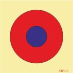 Sinais da Marinha - Vinil 200x200mm