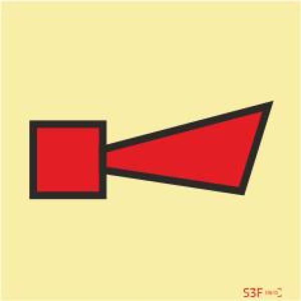 Sinais da Marinha - Vinil 200x200mm