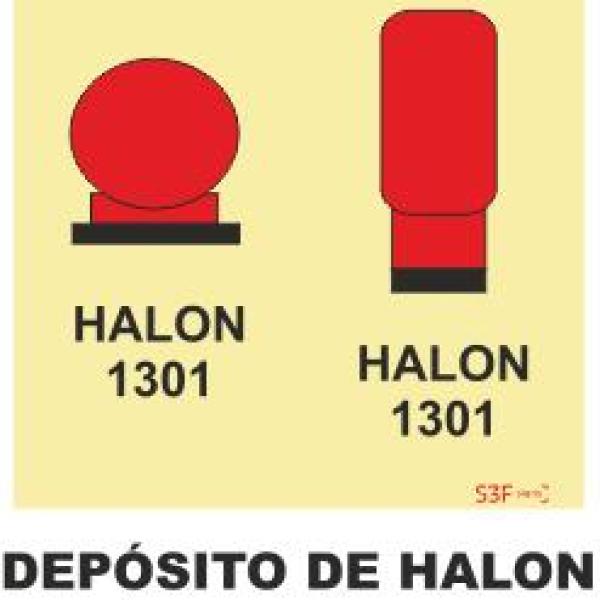 Sinais da Marinha - Fotoluminescente 2F. (Aplicação por Suspensão) 200x200mm