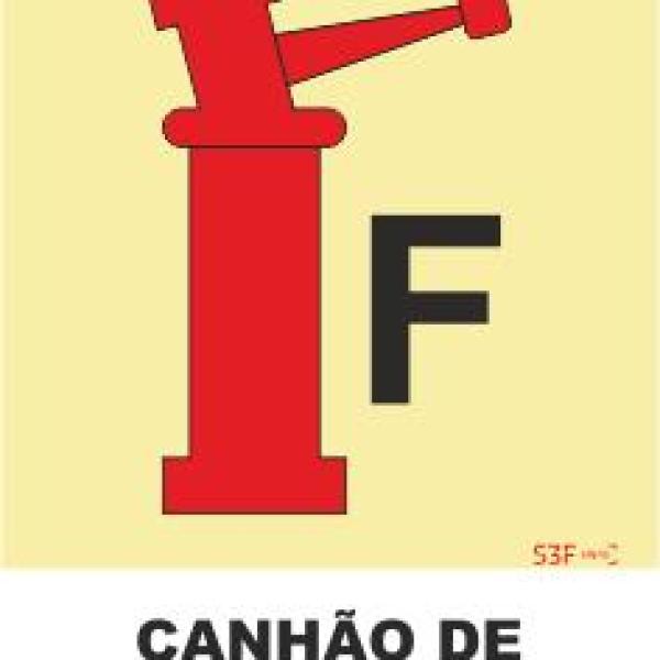 Sinais da Marinha - Fotoluminescente 2F. fiz. (90º com a Parede) 600x600mm