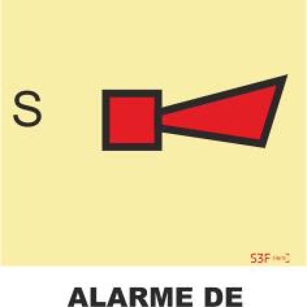 Sinais da Marinha - Alumínio (0.8mm espessura) 200x200mm