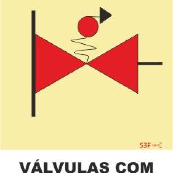 Sinais da Marinha - Vinil 200x200mm