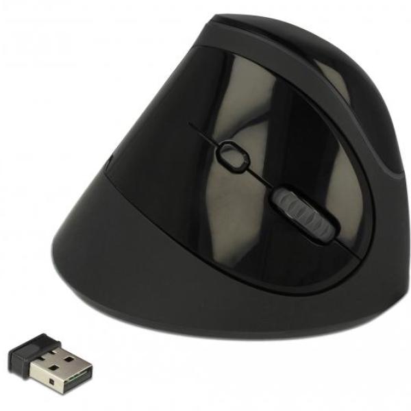 Rato Wireless Ótico 12599 1600DPI (Preto) - DELOCK