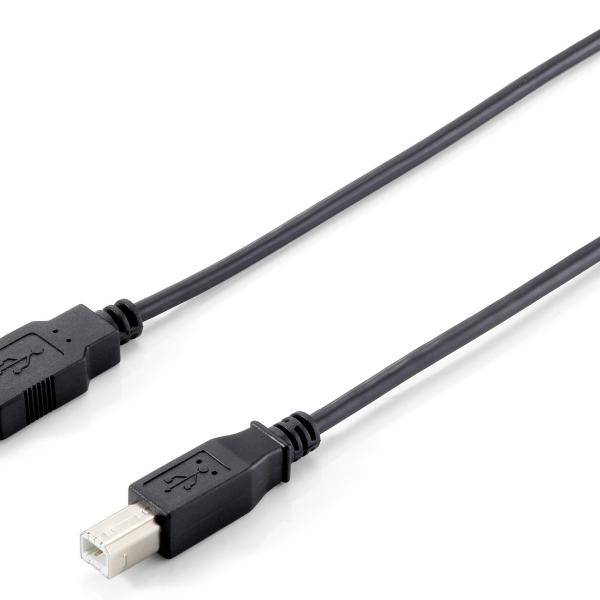 Cabo USB 2.0 A Macho - USB B Macho (1 metro) - EQUIP