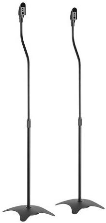 Pack 2x Suportes de Chão Preto p/ Colunas Satélite (HTS10) - AUDIZIO
