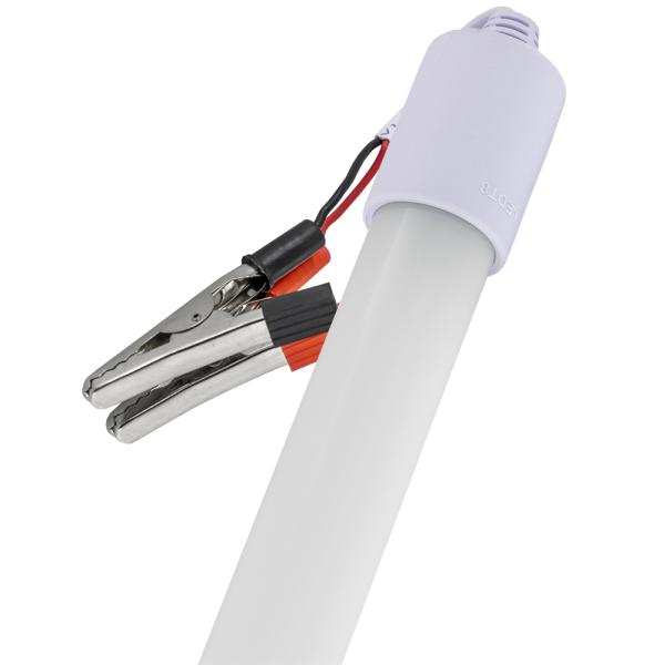 Tubo de LEDs T8 Opalino 12V~80V 18W Branco F. 6000K 1800Lm (1,20 mts)