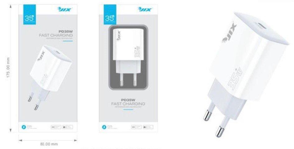 Carregador Rápido PD 35W (USB-C)