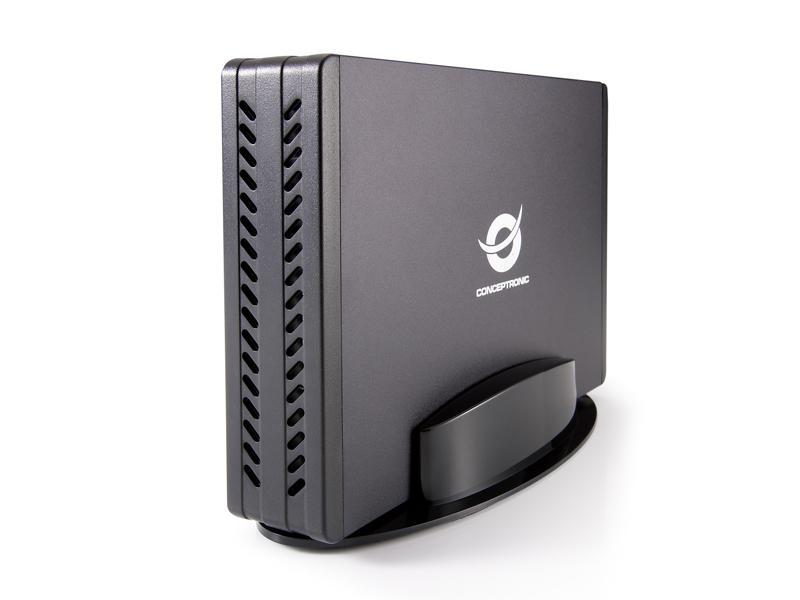 Caixa Externa p/ Discos 3.5 Footstand (Preto) - CHD3SU - Conceptronic