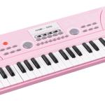Teclado Musical Electrónico 49 Teclas c/ Bateria e Microfone (KD49P) - MAX