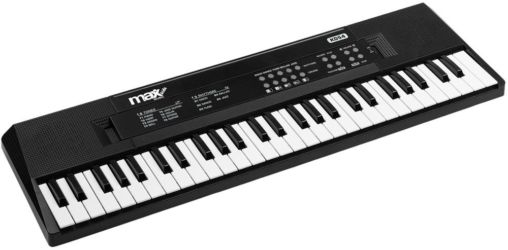 Teclado Eletrónico 54 Teclas c/ Microfone (KD54) - MAX