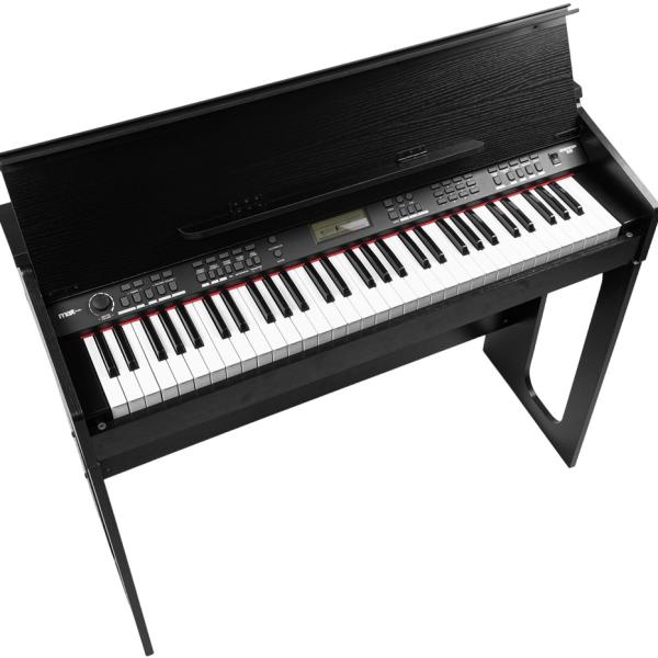 Piano Digital 61 Teclas c/ Suporte p/ Mobiliário (RhapsodyDP61) - MAX