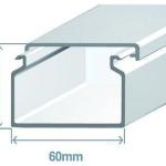 Calha 60x40mm Branca (2 mts) - EFAPEL