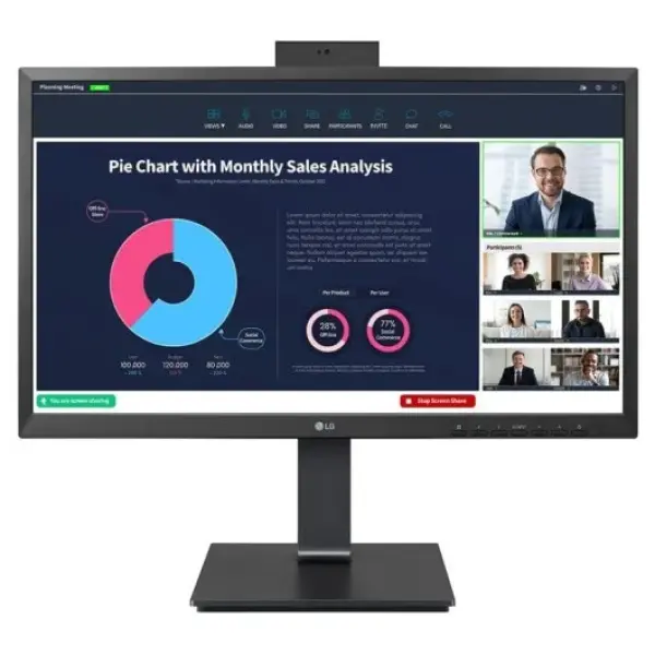 Monitor LG 24BP75CP - B 23.8" FullHD IPS 1xType - C 1xHDMI 1xDP