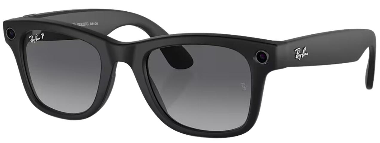 Óculos Meta Wayfarer Lentes Polarizadas Grafite (Preto) - RAY - BAN