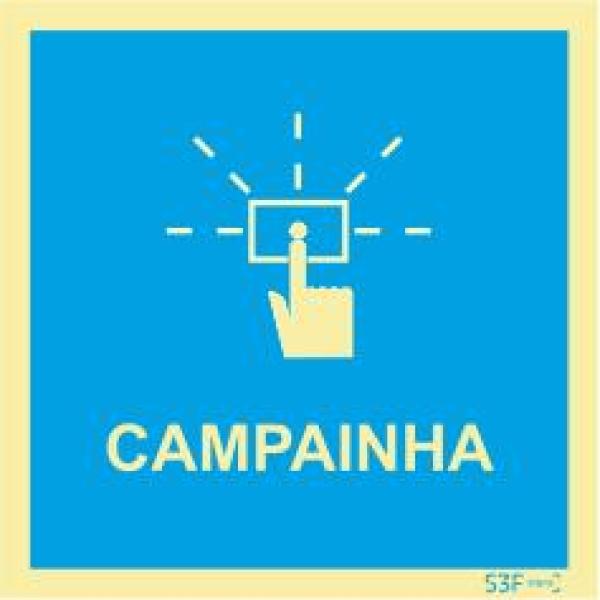 Sinal de Condomínio - Vinil 300x300mm
