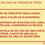 Sinal de Condomínio - Fotoluminescente 2F. (Aplicação por Suspensão) 200x150mm