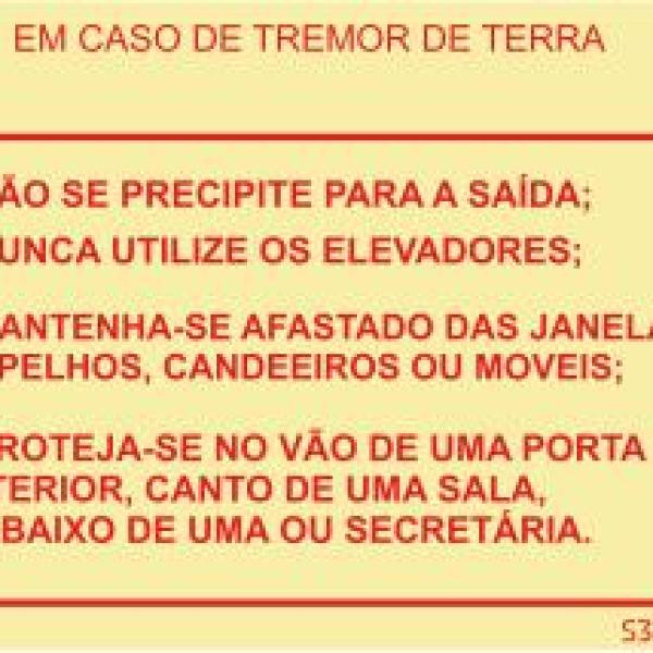 Sinal de Condomínio - PVC Opaco 200x150mm