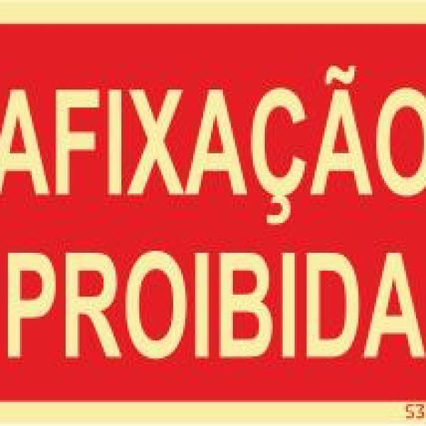 Sinal de Condomínio - Fotoluminescente 2F. (Aplicação por Suspensão) 200x150mm