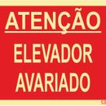 Sinal de Condomínio - Fotoluminescente 2F. (Aplicação por Suspensão) 200x150mm