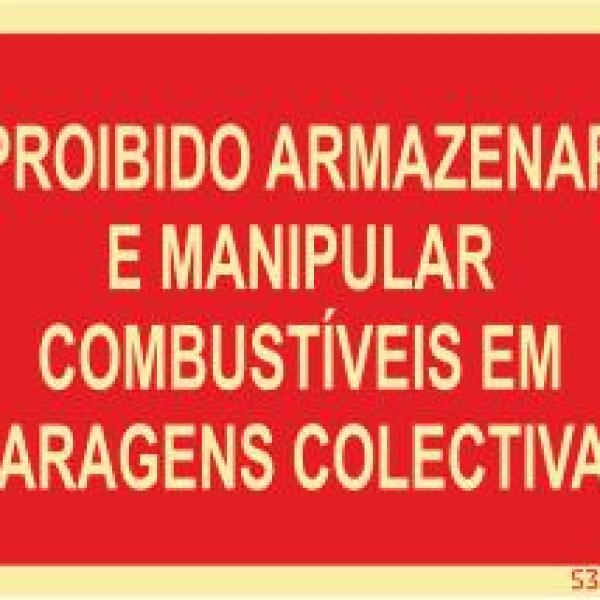 Sinal de Condomínio - PVC Opaco 200x150mm