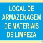 Sinal de Condomínio - Fotoluminescente 2F. (Aplicação por Suspensão) 200x150mm