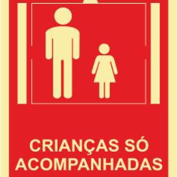 Sinal de Condomínio - PVC Opaco 100x150mm