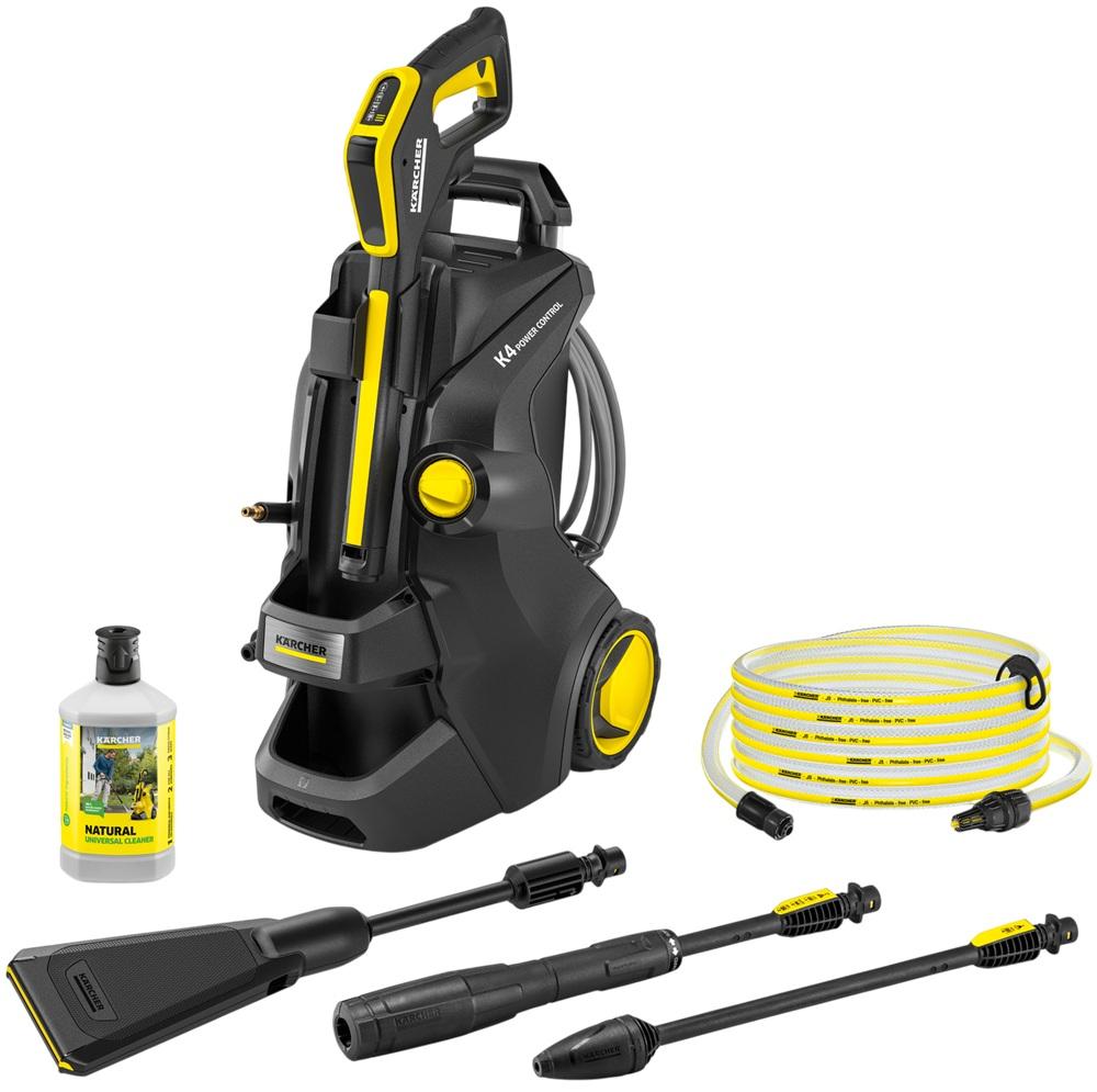 Máquina de Lavar Alta Pressão K 4 Power Control Go!Further (Preto/Amarelo) - KARCHER