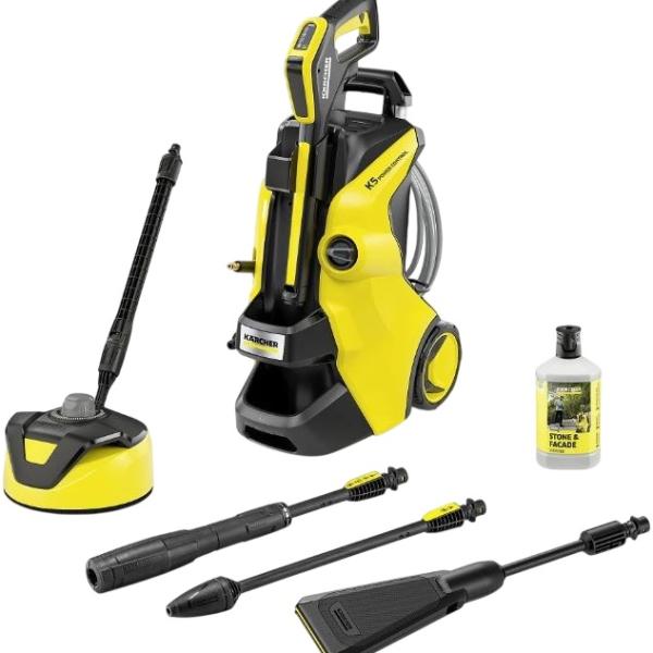 Máquina de Lavar Alta Pressão K5 Power Control Flex Home Eco!Booster (Preto/Amarelo) - KARCHER