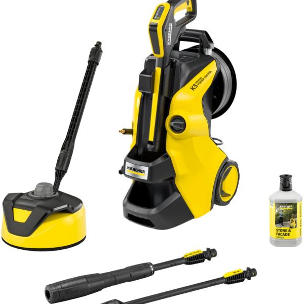 Máquina de Lavar Alta Pressão K 5 Premium Power Contrrol Flex (Amarelo) - KARCHER