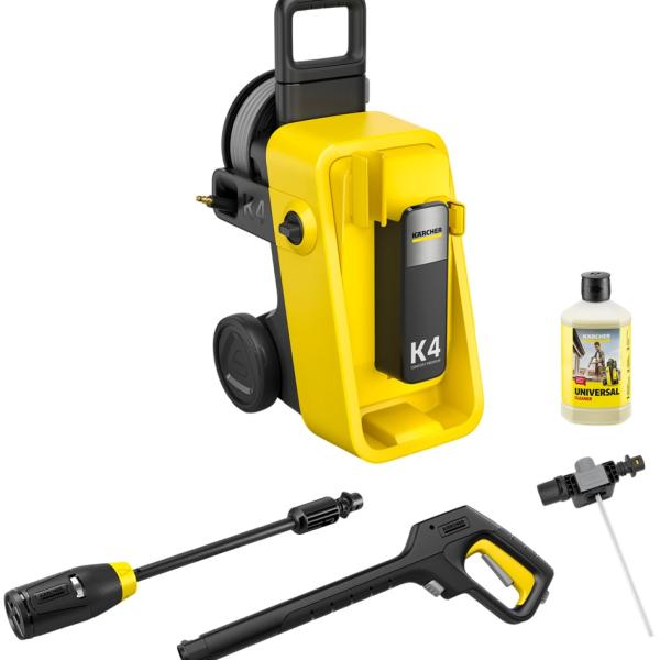 Máquina de Lavar Alta Pressão K 4 Comfort Premium (Amarelo) - KARCHER