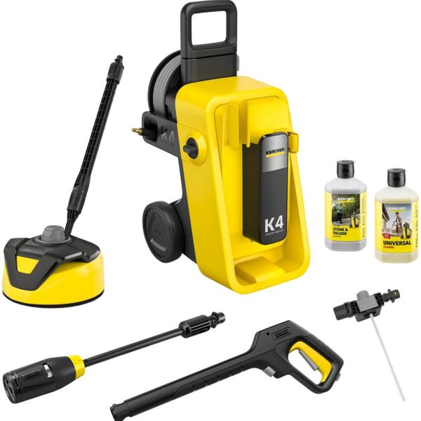 Máquina de Lavar Alta Pressão K 4 Comfort Premium Home (Amarelo) - KARCHER