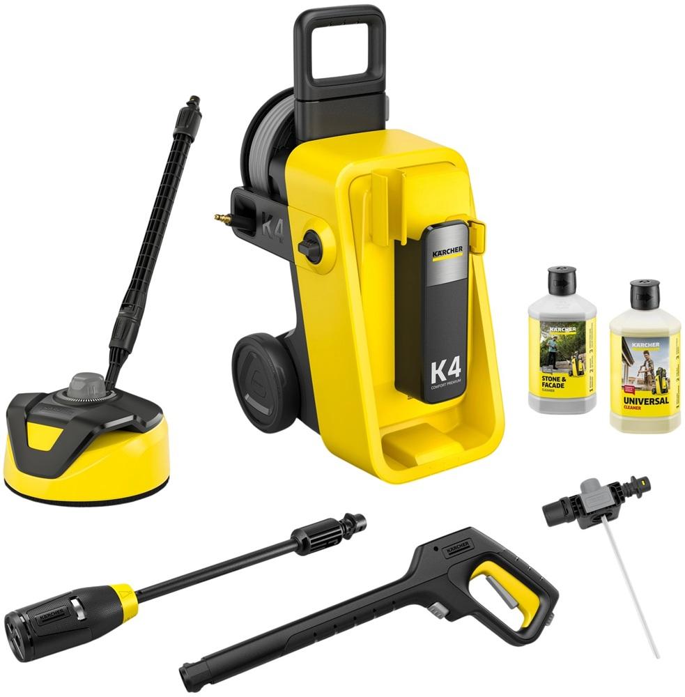 Máquina de Lavar Alta Pressão K 4 Comfort Premium Home (Amarelo) - KARCHER