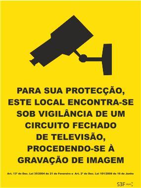 Sinal de Condomínio - Fotoluminescente 2F. (Aplicação por Suspensão) 300x400mm