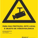 Sinal de Condomínio - Fotoluminescente 2F. (45º com a Parede) 200x300mm
