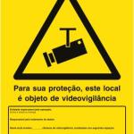 Sinal de Condomínio - Fotoluminescente 1F. 200x300mm