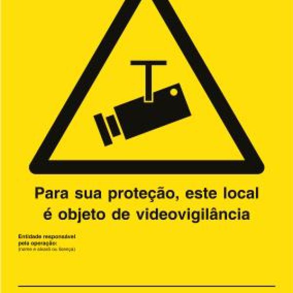 Sinal de Condomínio - Fotoluminescente 2F. fiz. (90º com a Parede) 200x300mm